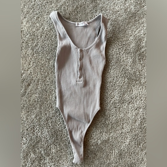 The Line by K Ribbed Bodysuit - Picture 1 of 2